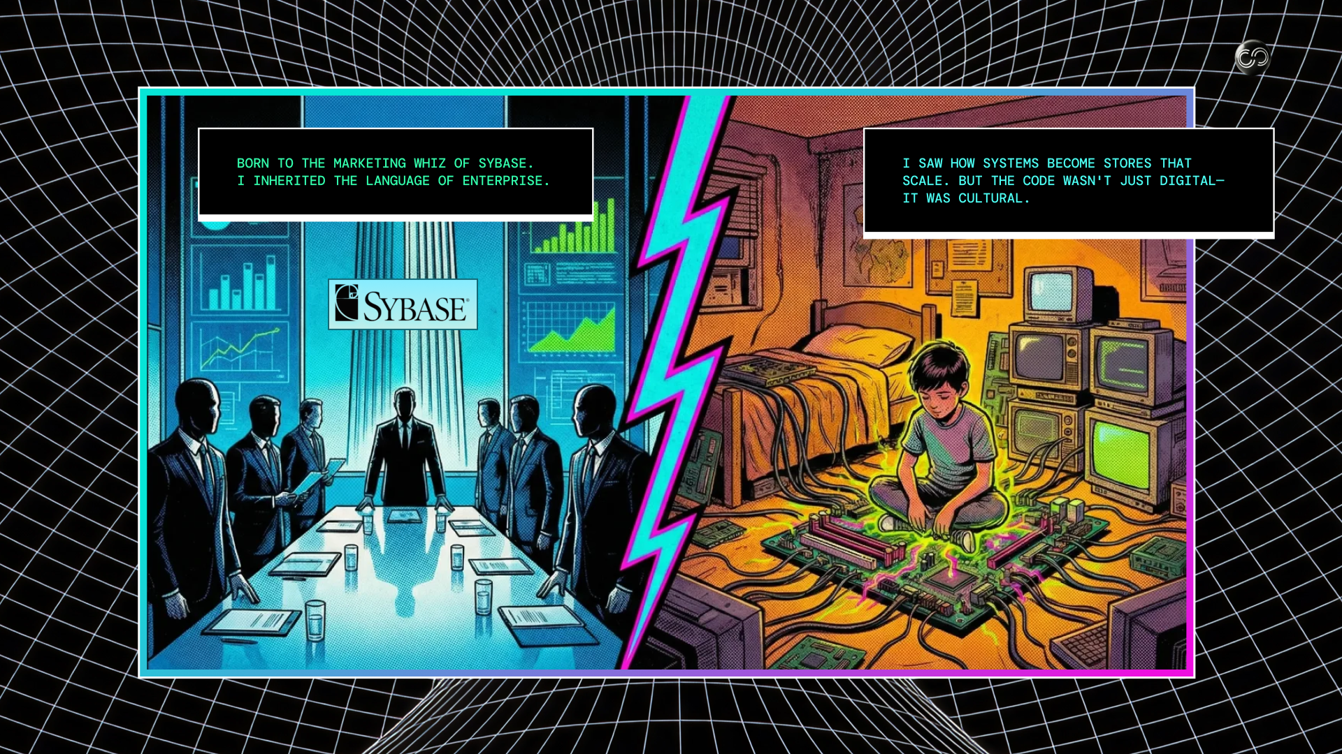 Origin comic — Sybase