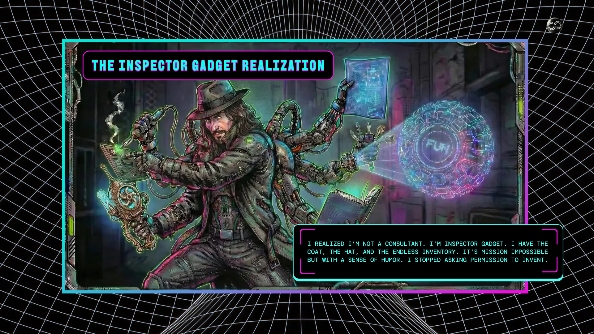 Origin comic panel