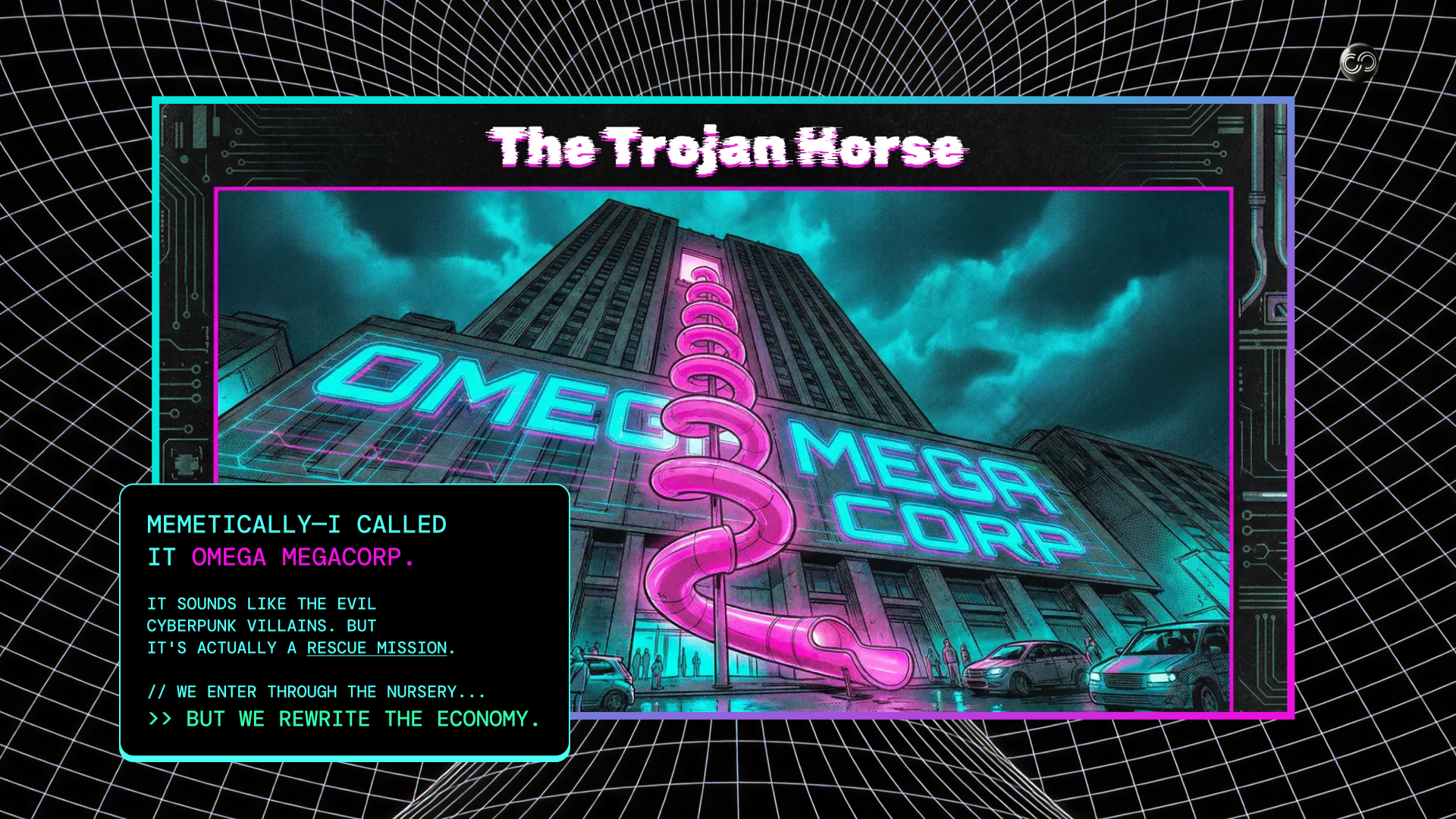 Origin comic — The Trojan Horse